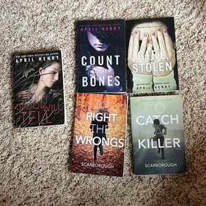 Set of 5 YA books